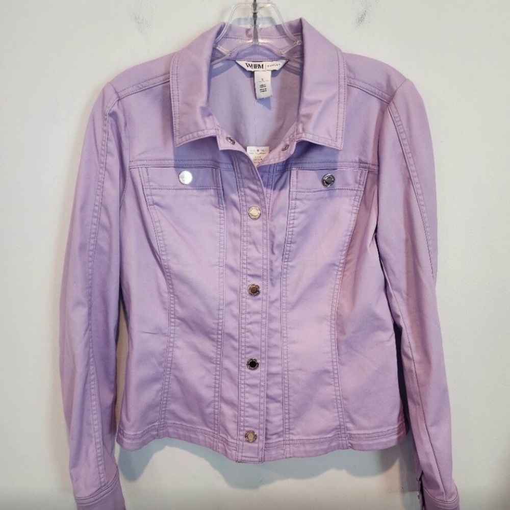 White House Black Market Lavender Jacket